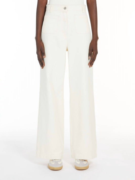 Weekend Max Mara - Filtro Cotton Bull Denim Jeans