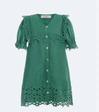 Sea - Girl's Leila Eyelet Dress