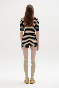 Eenk - SIES TEXTURED KNIT SHORTS
