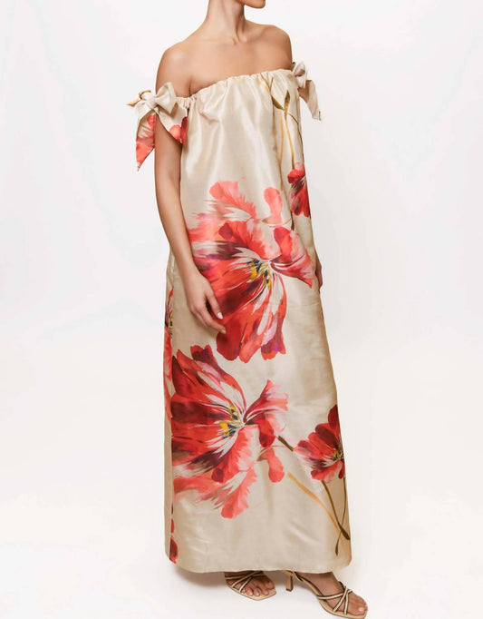 Hutch - Iris Bow Tie Maxi Dress