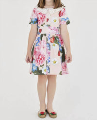 Sasha+Z - Strawberry & Peonies Printed Dress