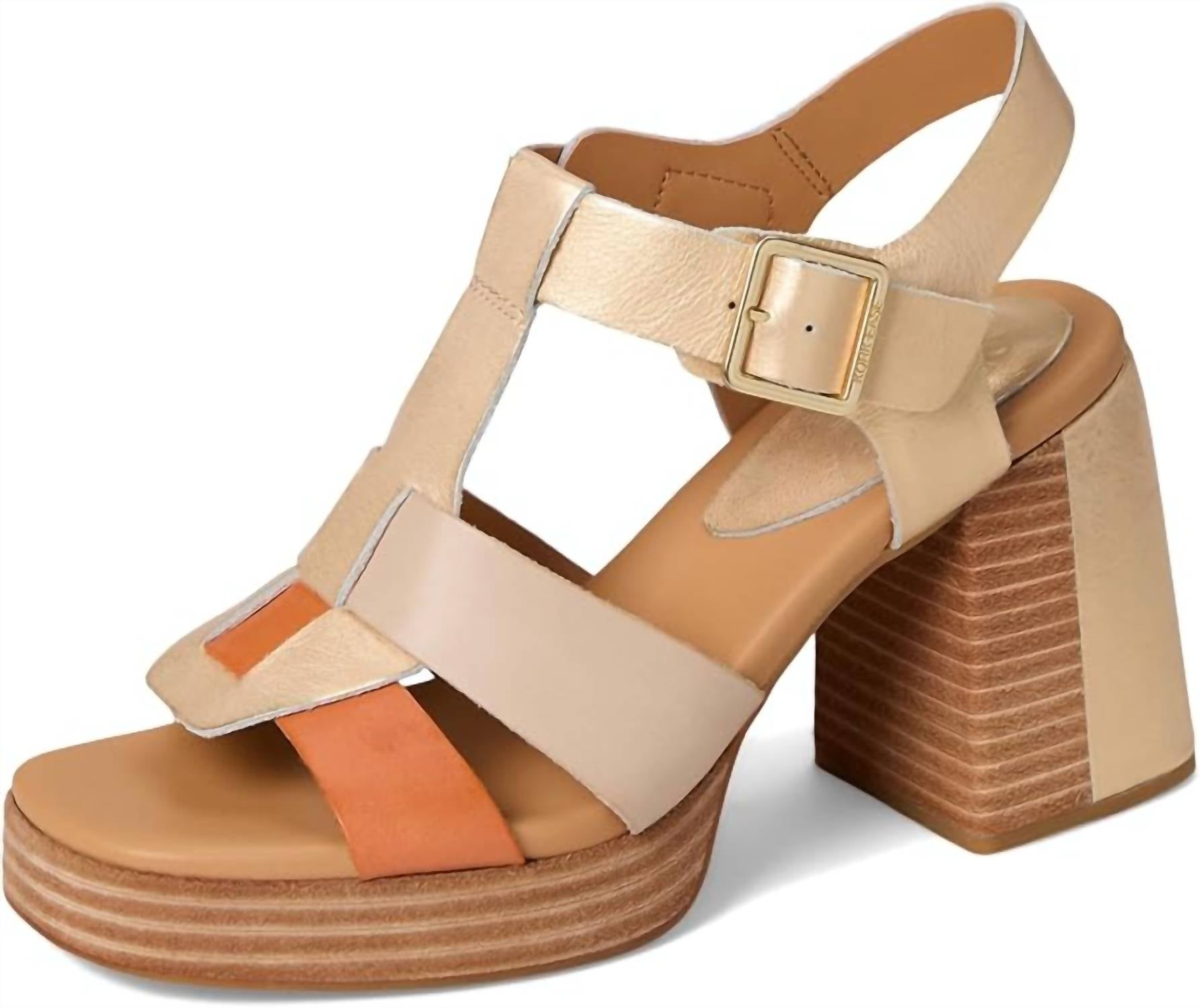 Kork-Ease - Women's Macey Heeled Platform Sandal