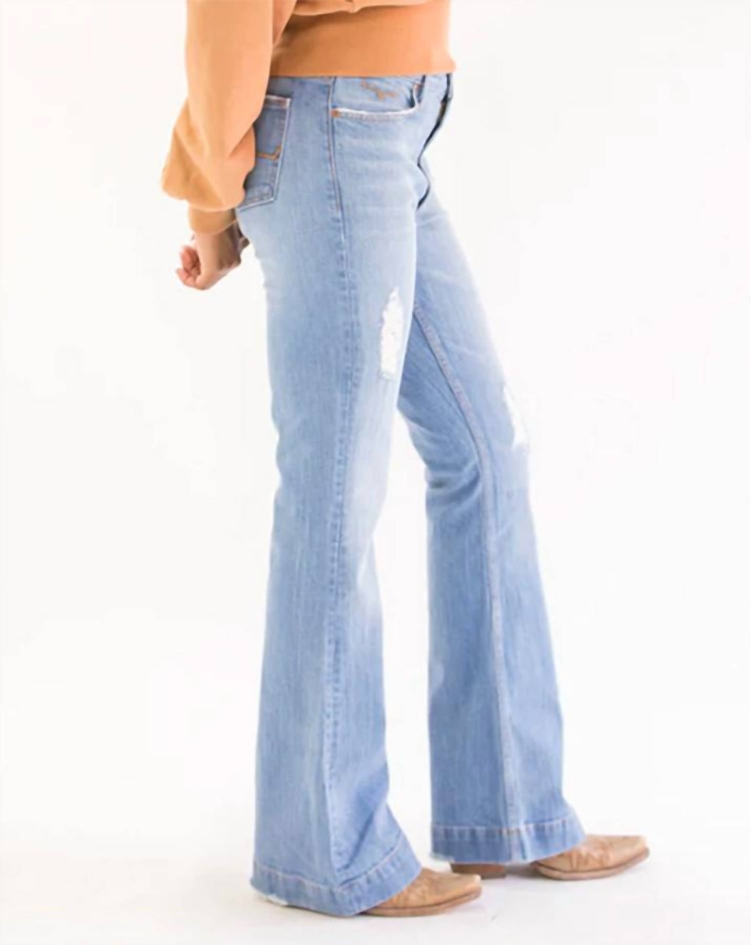 Kimes Ranch - Jennifer Sugar Fade High Rise Trouser Jean