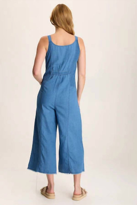 Xcvi - Jalila Mock-denim Jumpsuit