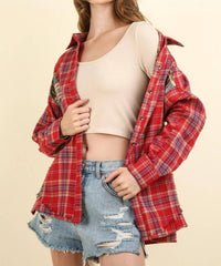 Very J - Mountain Plaid Top