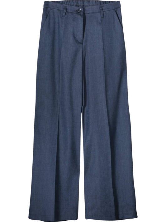 Summum - Women's Linen Blend Trousers