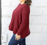 Karlie - Long Sleeve Crewneck Sweater