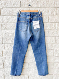 Frame - Women's Vertical Crop Straight Jeans