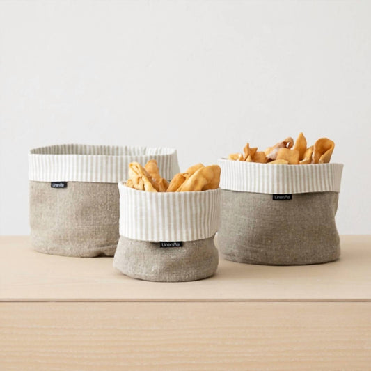 Linenme - LINEN-COTTON BASKET JAZZ