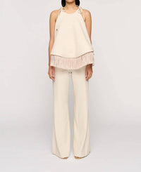 Clea - Bibi Fringe Hem Top