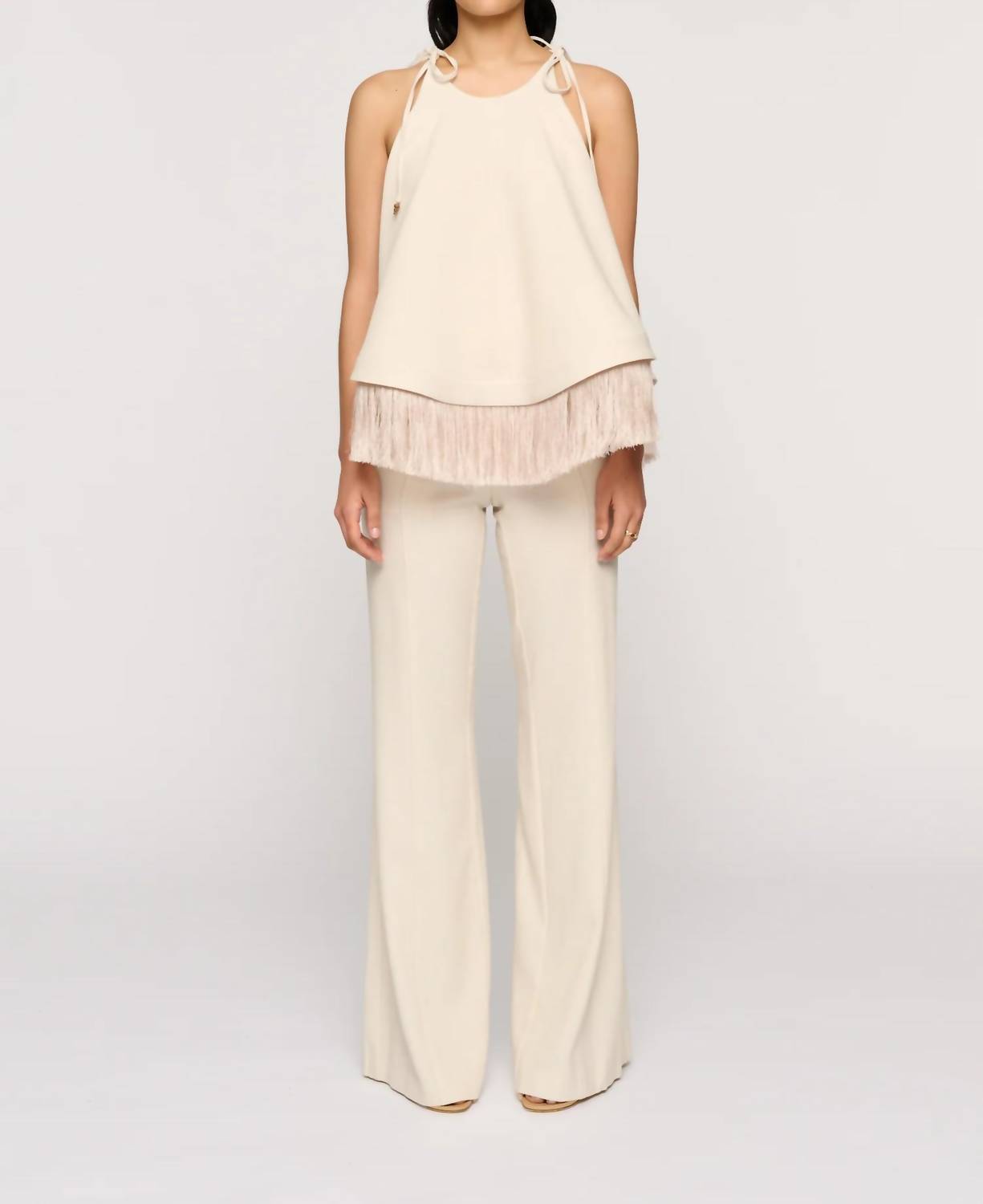 Clea - Bibi Fringe Hem Top