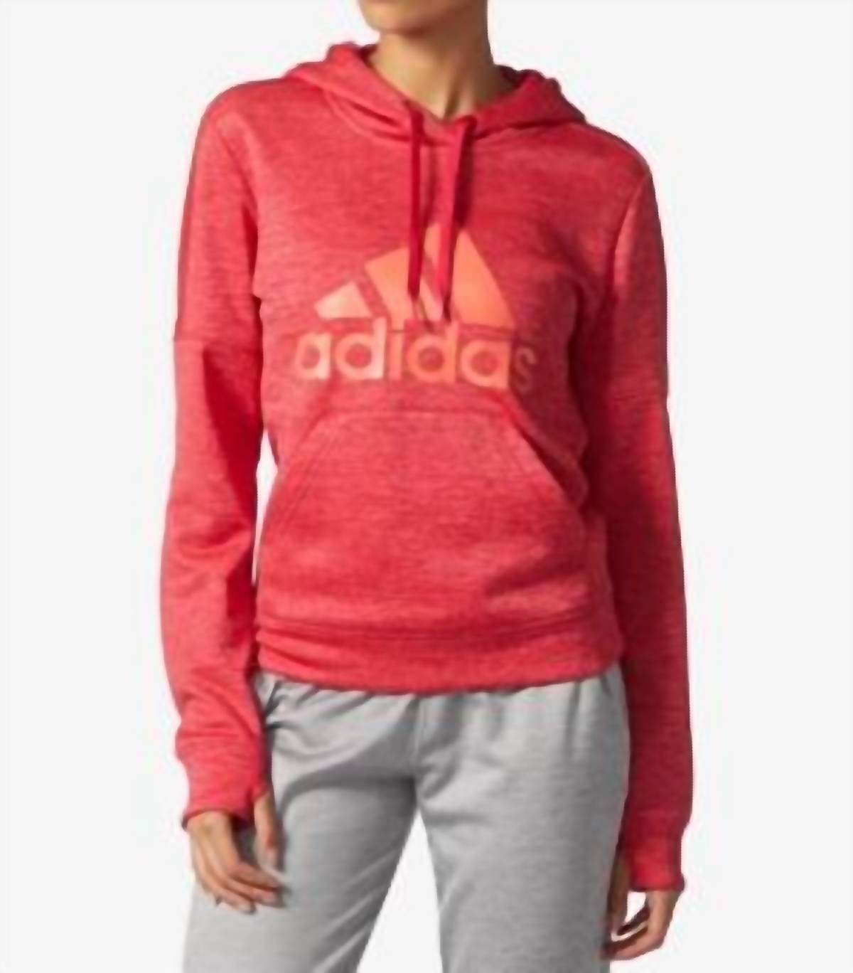 Adidas - Women's Team Issue Fleece Logo Hoodie