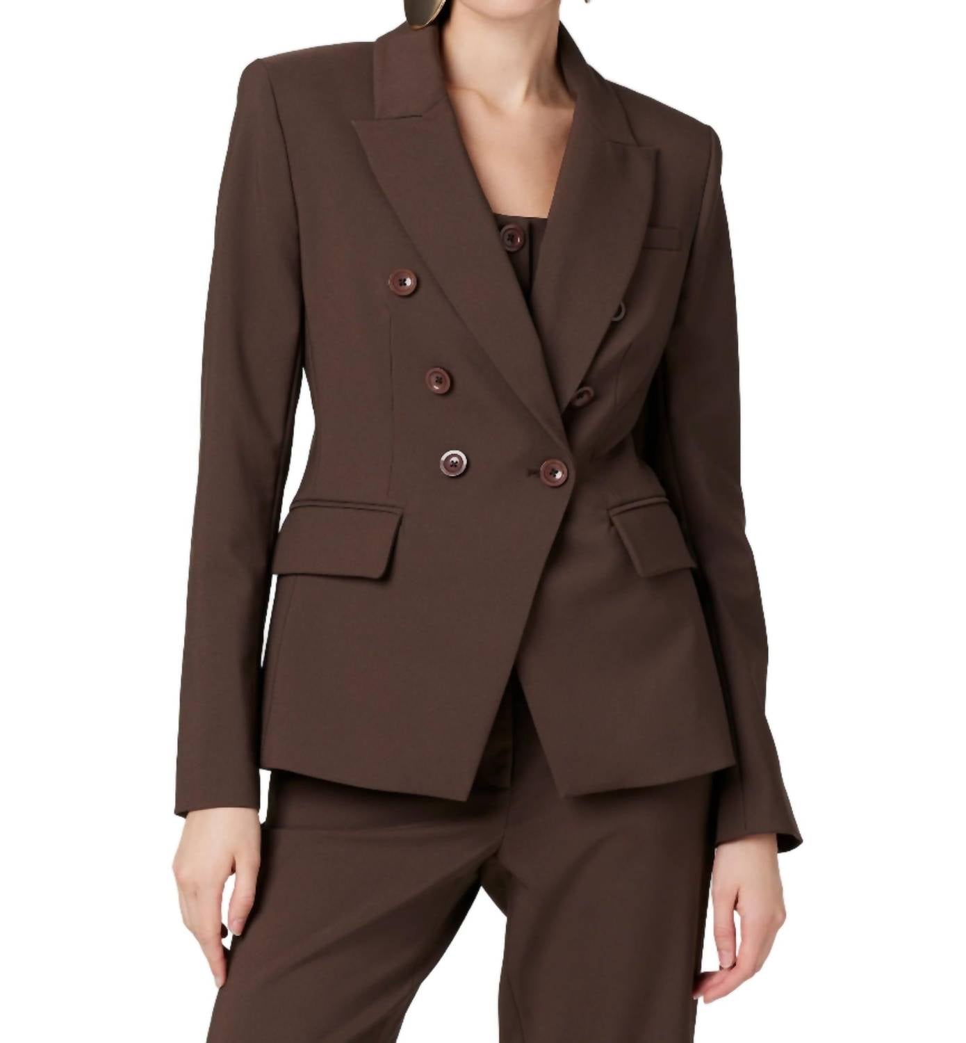 Toccin - Kylie Suiting Double Breasted Blazer