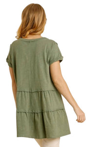 Umgee - Tiered Ruffle Tunic