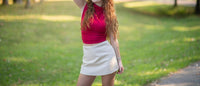 Tcec - Pleather Skort