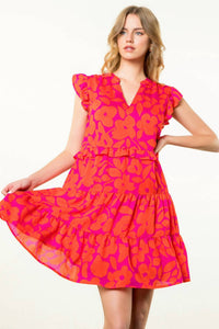 Thml - Flower Print Tiered Dress