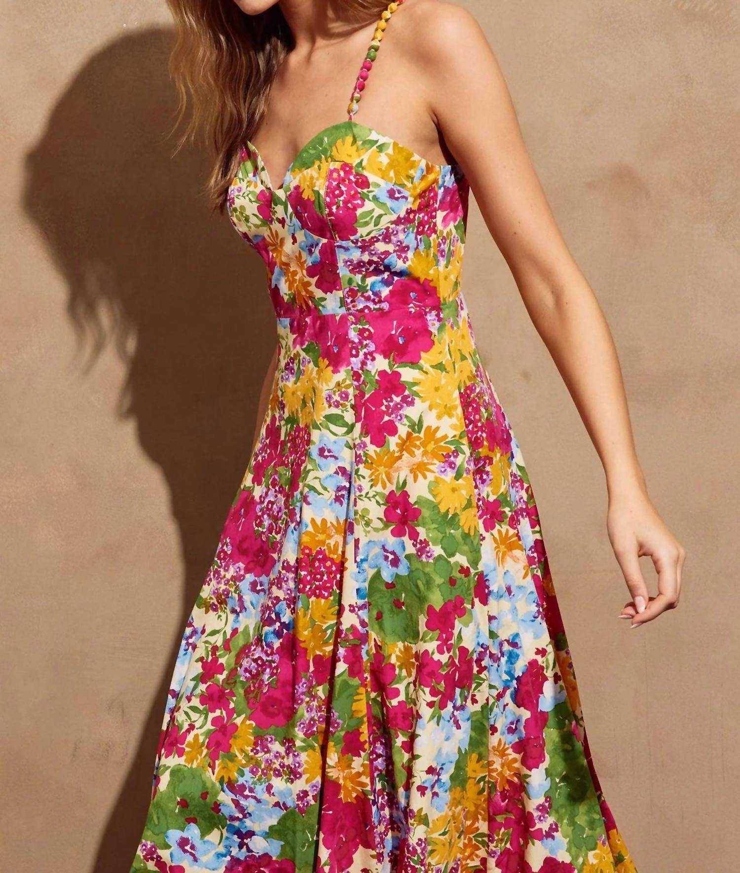 Dress Forum - Daffodil Garden Maxi Dress