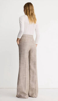 Smythe - High Rise Wide Leg Pants