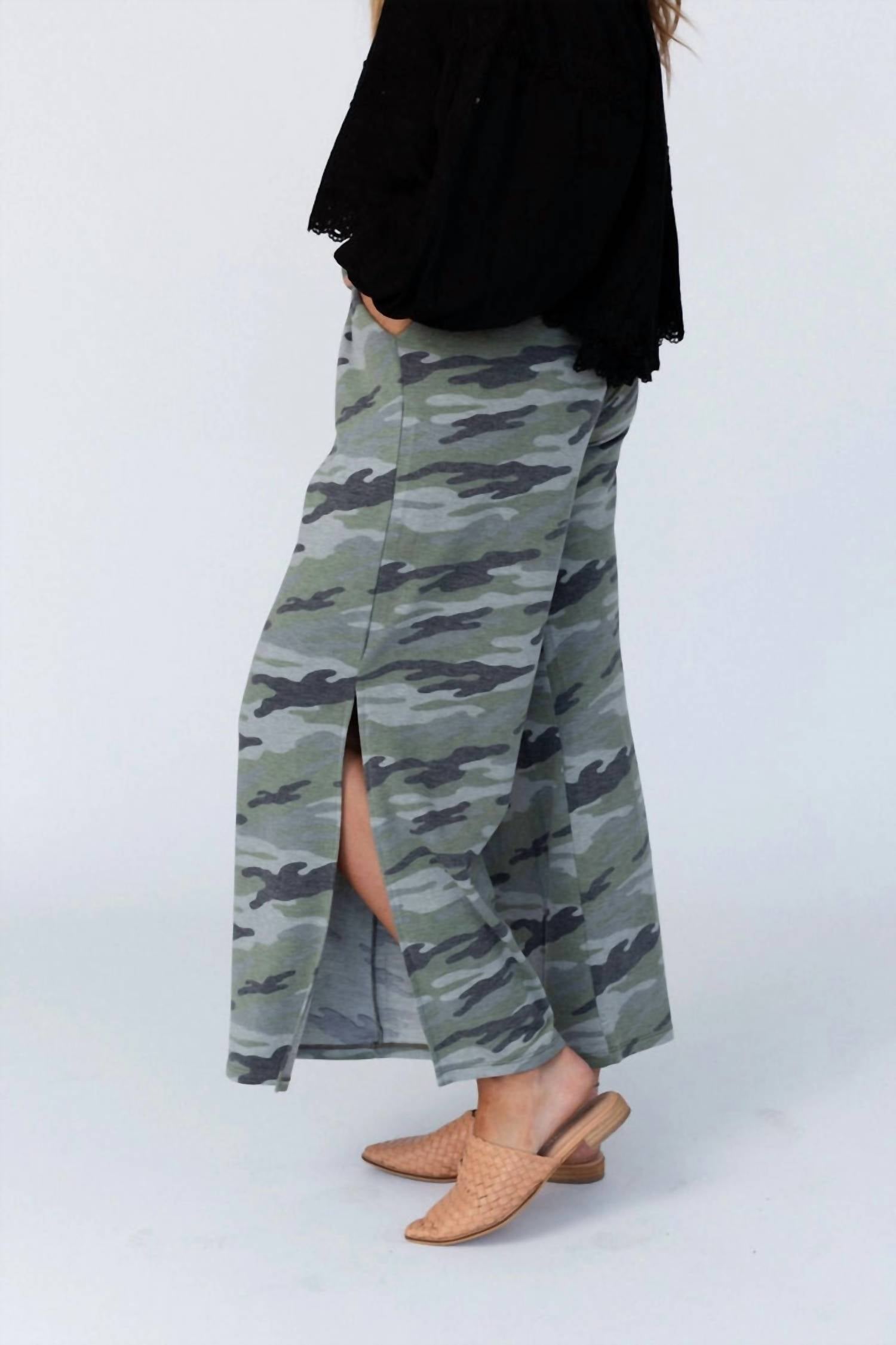 Three Bird Nest - Side Slit Pants