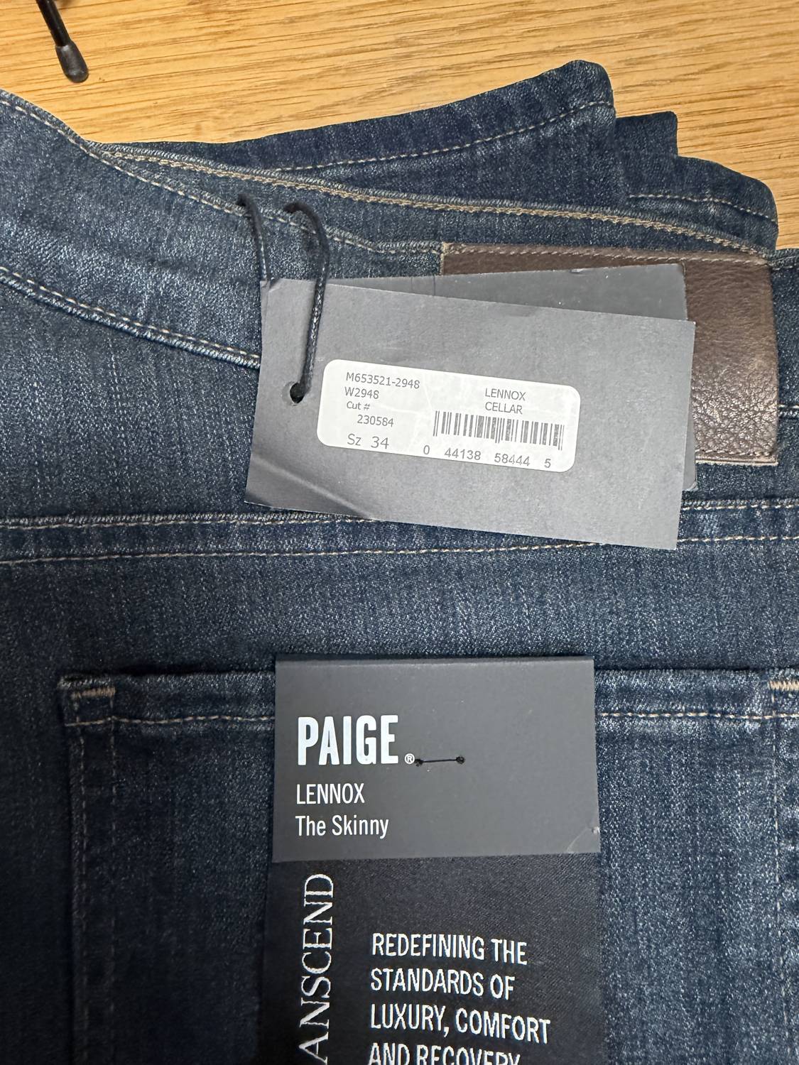 Paige - Lennox Transcend Slim Fit Jean