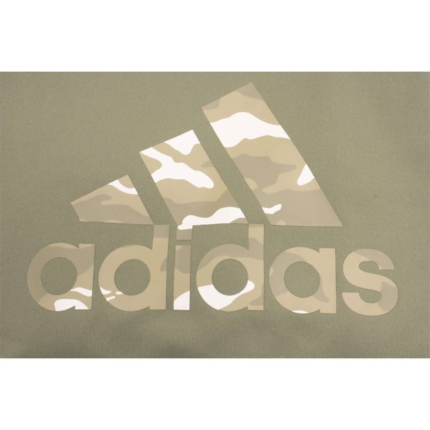 adidas Men's Camo Logo Fill Basketball Hoodie in orbit green - men's shirt - view 4