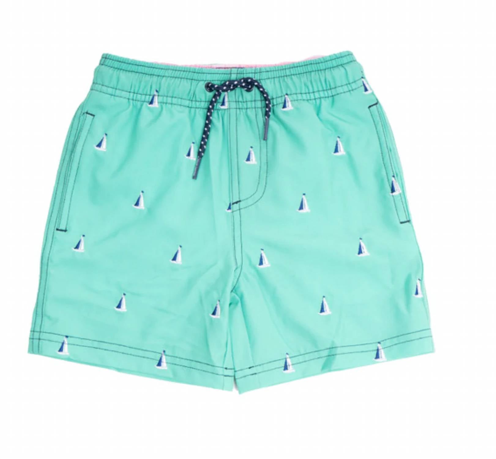 Shade Critters - Boy's Four Way Stretch Swim Trunks