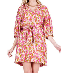 Joy Joy - Puff Sleeve Collar Dress