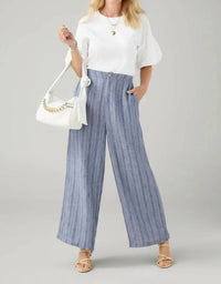 Coco + Carmen - Andrea Textured Pant with Pockets