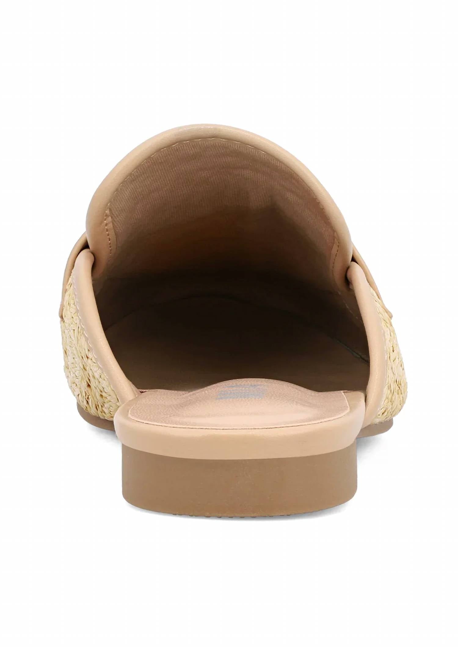 Mia - Women's Desz Slip-on Woven Mules
