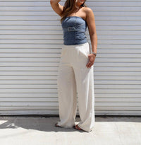 Emory Park - Buckle Up Denim Top