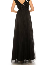 Aidan Mattox - Sleeveless Embellished Evening Dress