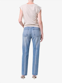 AGOLDE Lana Relaxed Straight Jean in brink - women's jeans - view 4