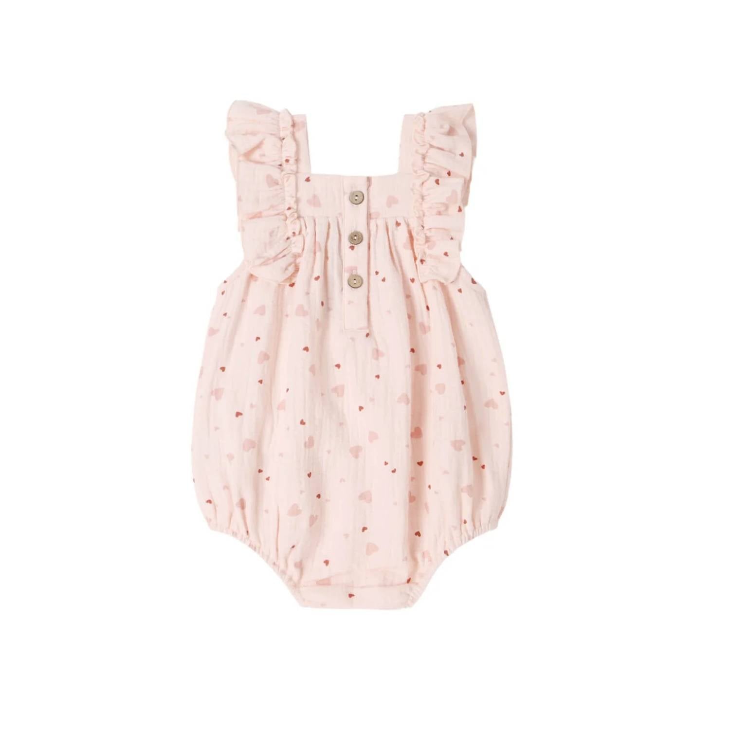 Quincy Mae - Girl's Maya Romper