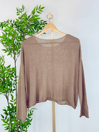Mustard Seed - Women's Whisper Sheer Sweater