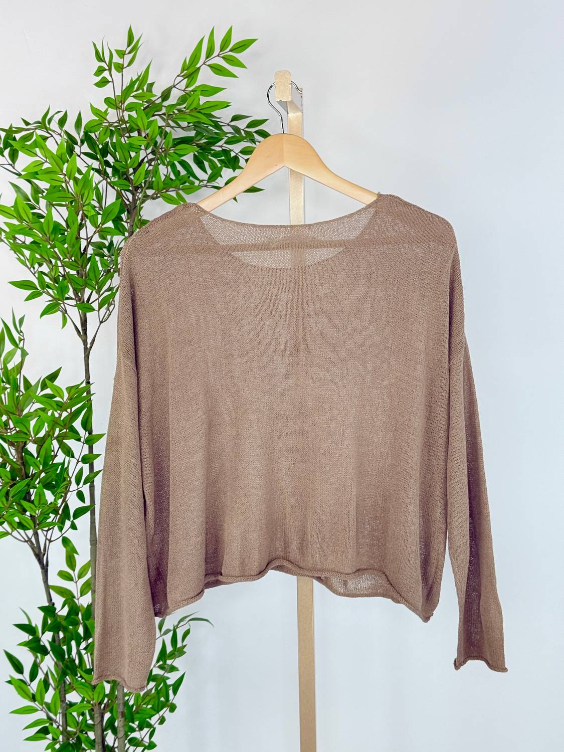 Mustard Seed - Women's Whisper Sheer Sweater