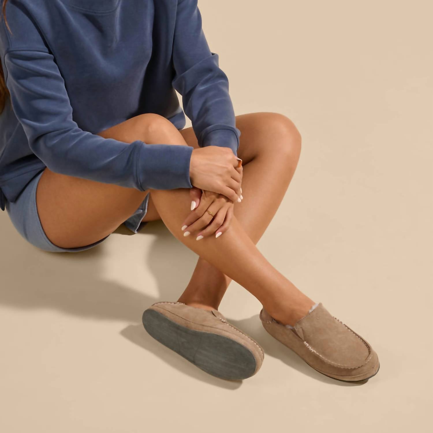 Olukai - Women's Nohea Soft Shearling Slippers