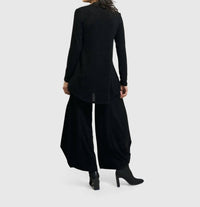 ALEMBIKA Jacquard Punto Pants in black - women's pants - view 5