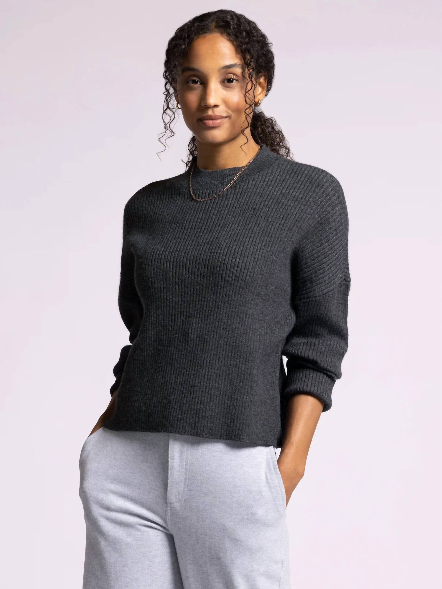 Thread & Supply - Lana Rib Crewneck Sweater