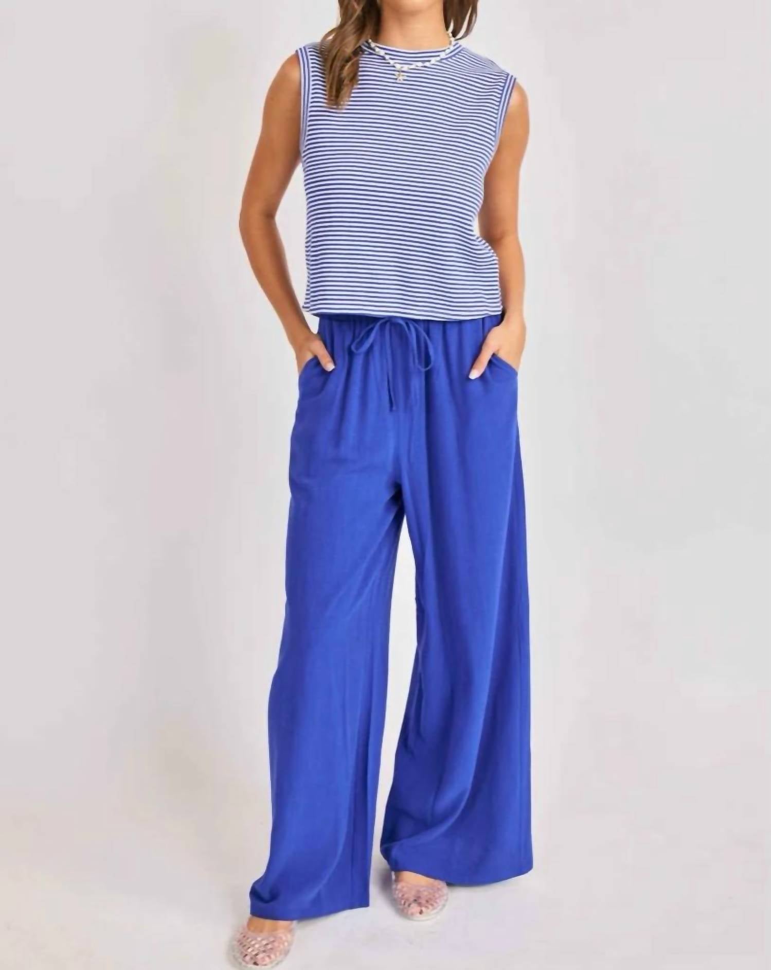 Sadie & Sage - Sugarloaf Wide Leg Pants