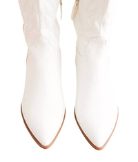 MiiM Women's InLay Samara Stitch Western Tall Boots in white - women's shoe - view 5