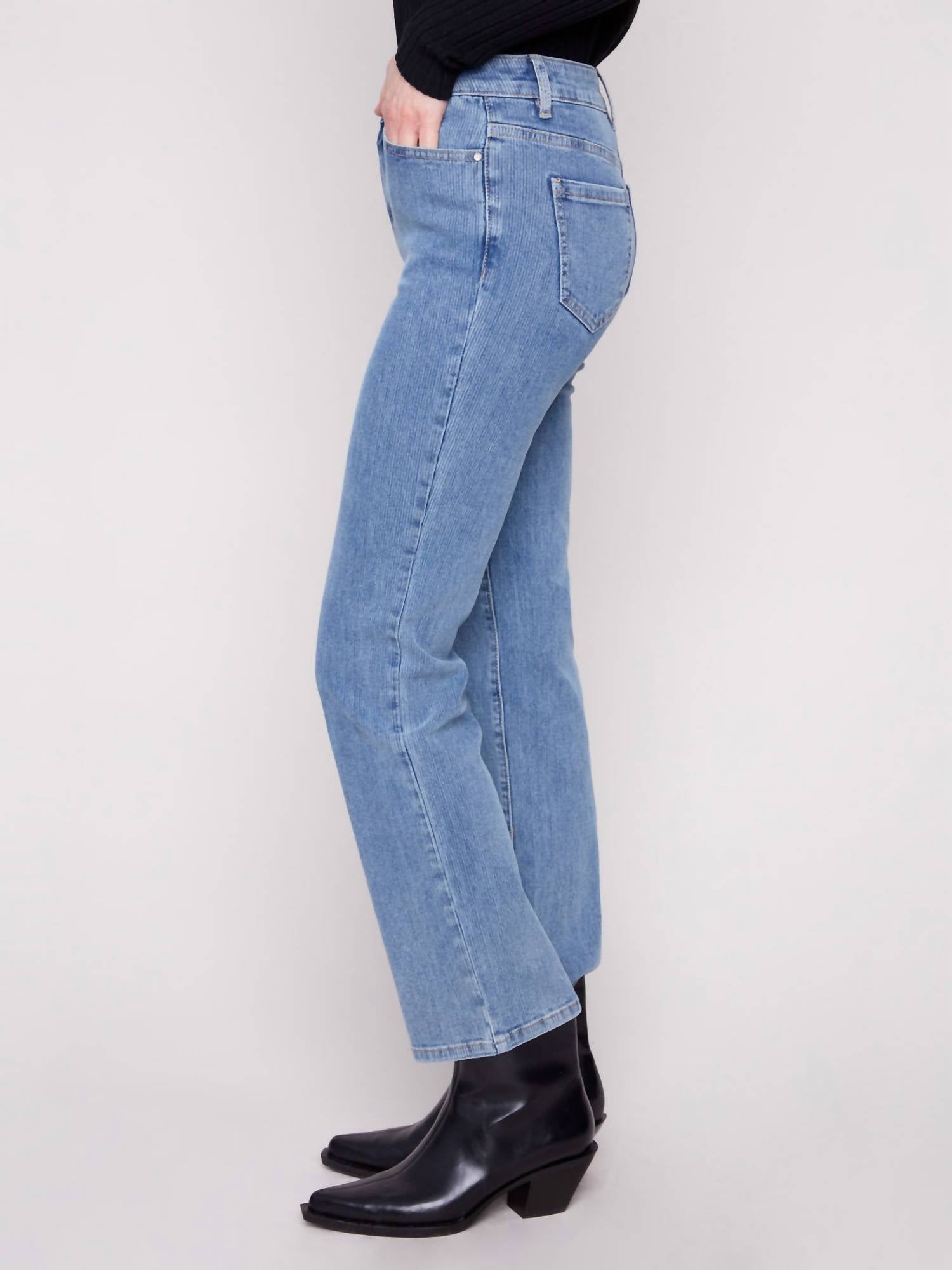 Charlie B - Corduroy Straight Leg Pants