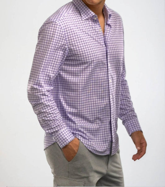 Buki - Mauro Long Sleeve Check Tech Shirt