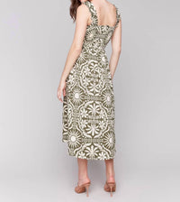 Charlie B - Printed Sleeveless Midi Dress