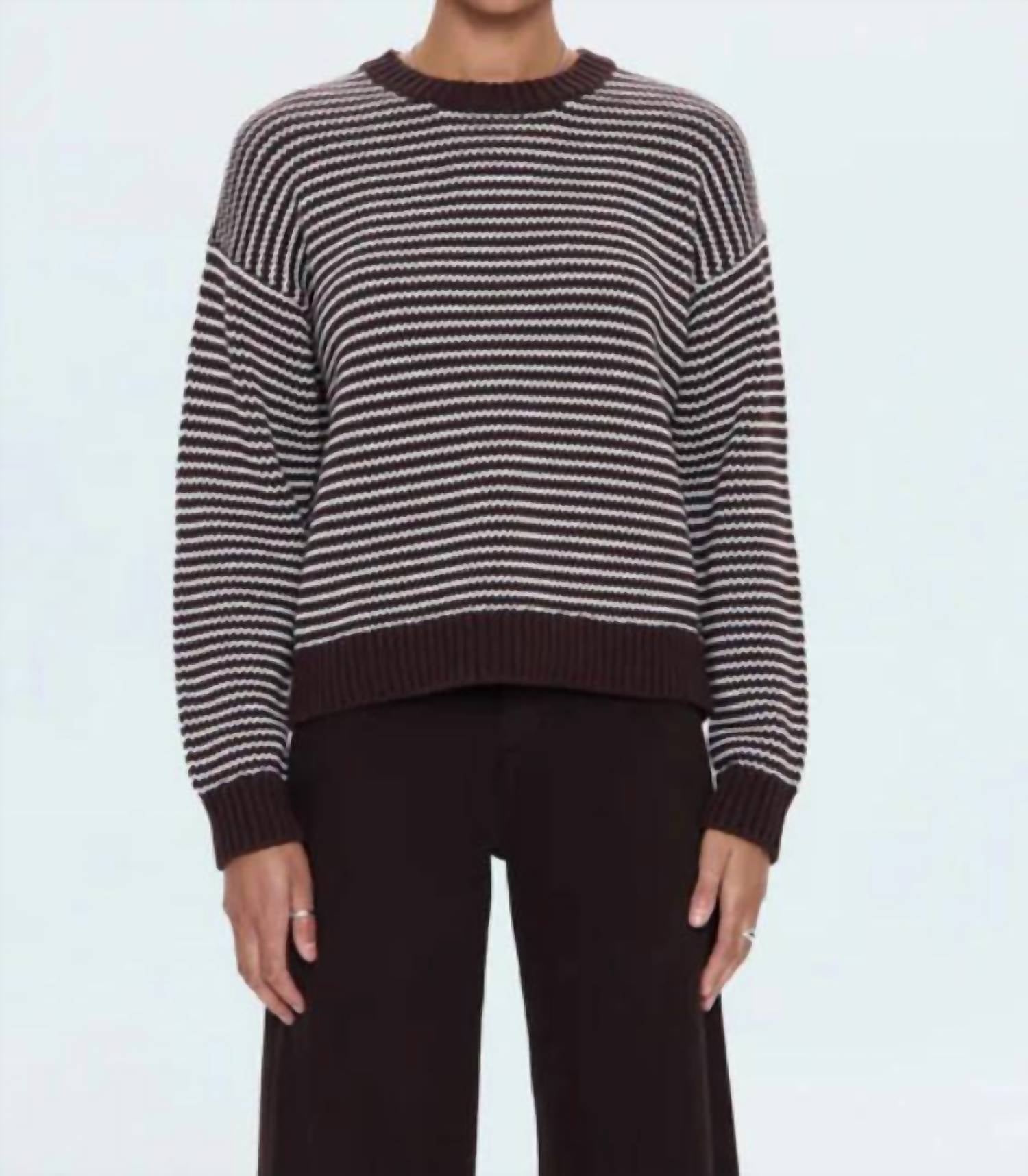 Pistola - Aura Relaxed Crew Neck Sweater