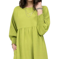 Ivy Jane - Shirred Sleeve Dress