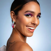 Gold & Honey - Women's Mermaid Lucite Hoops