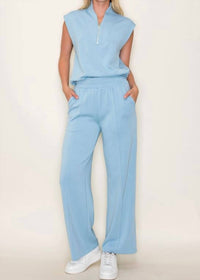 Star Drop - Margo Wide Leg Scuba Knit Pants