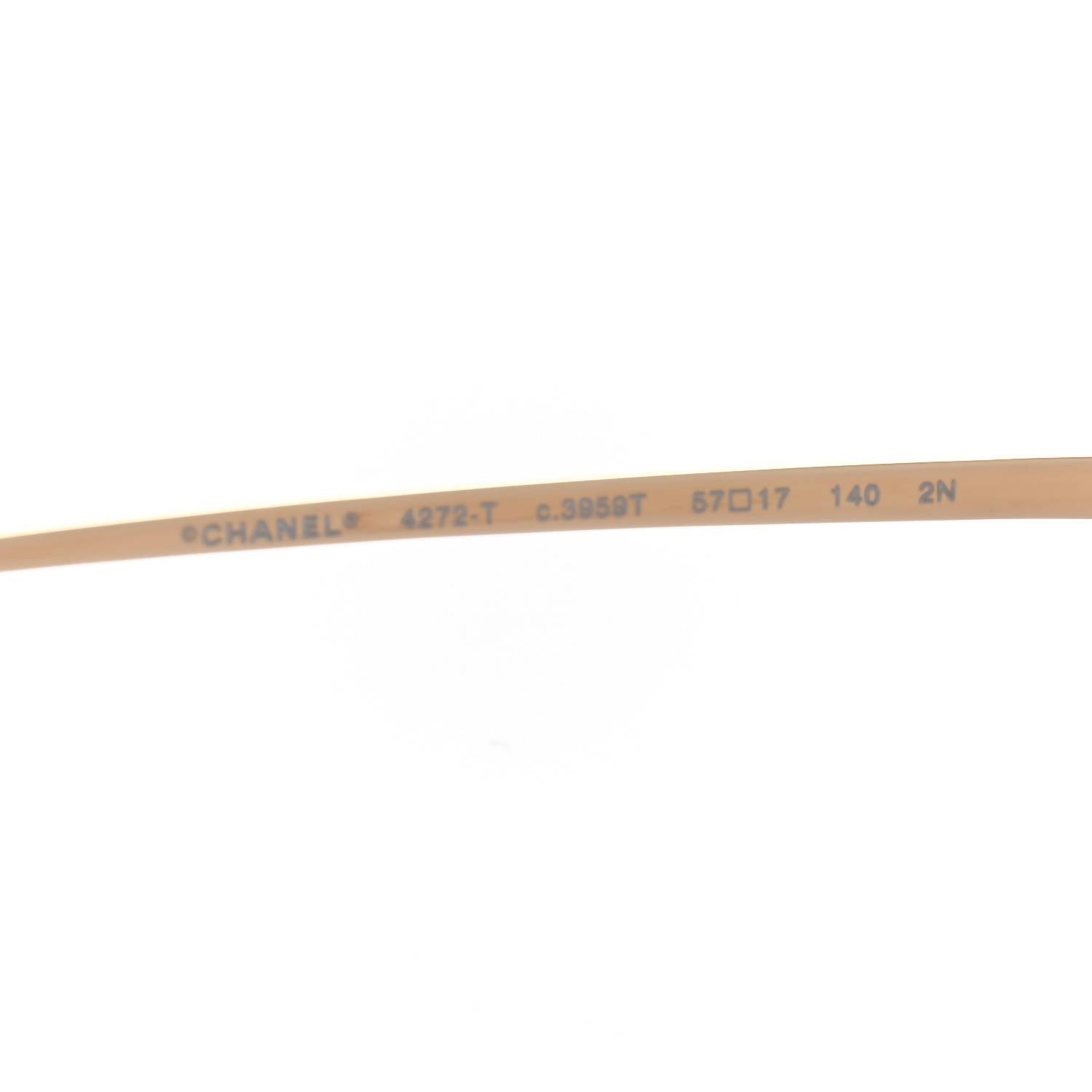 Chanel - Aviator Non Polarized Sunglasses 4272t - C3959t