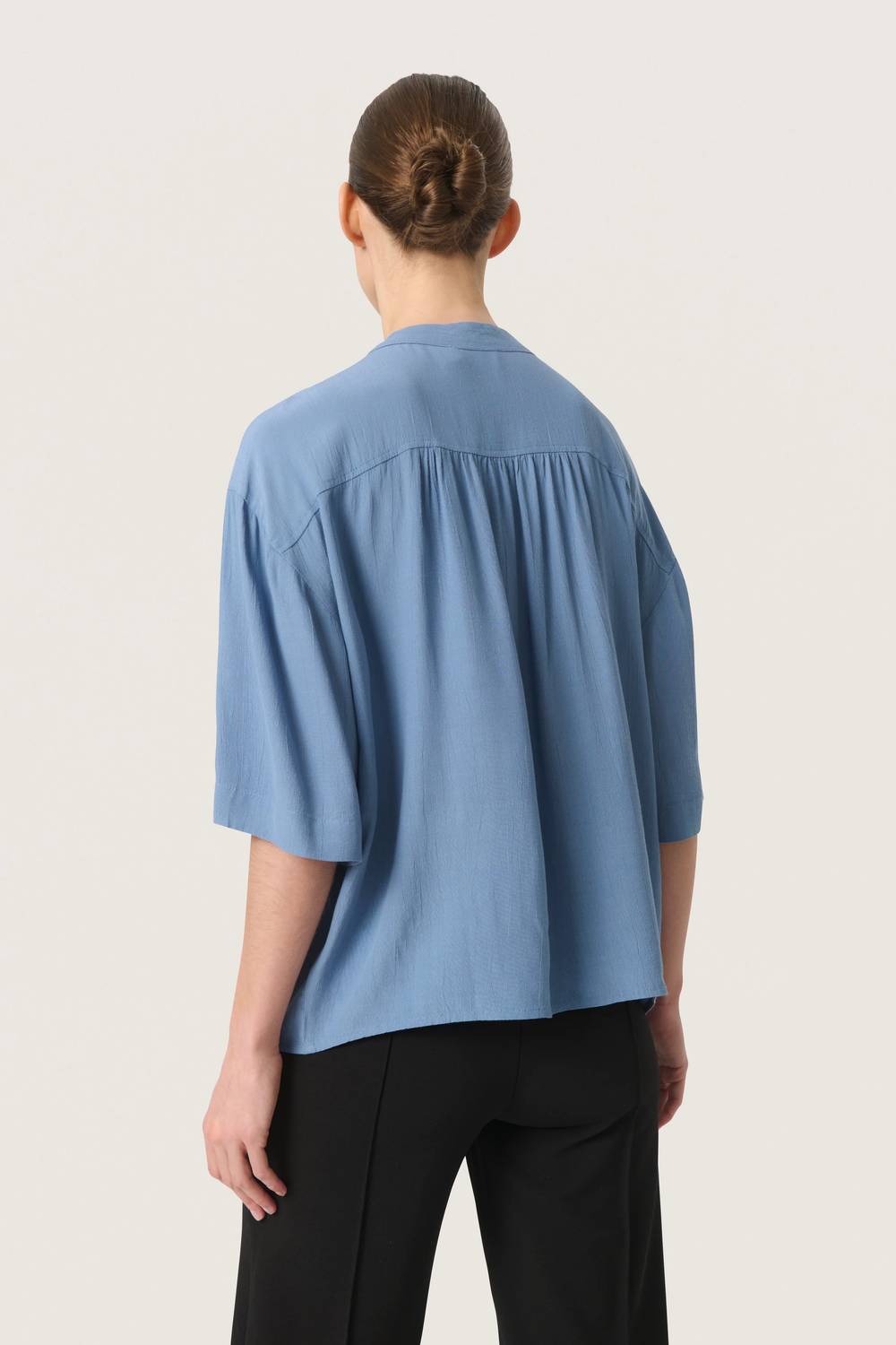 Soaked In Luxury - Layna Half Sleeve Loose Fit Shirt