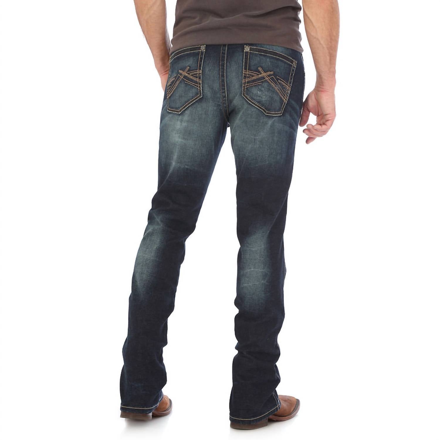 Wrangler - Men's Slim Fit Straight Leg Denver Jean